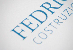 Re-Styling Logo e Immagine Coordinata Fedrigoli Costruzioni