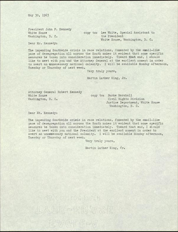 king to kennedy