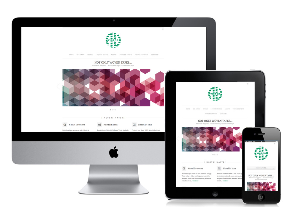 Sito Web per produttore moda