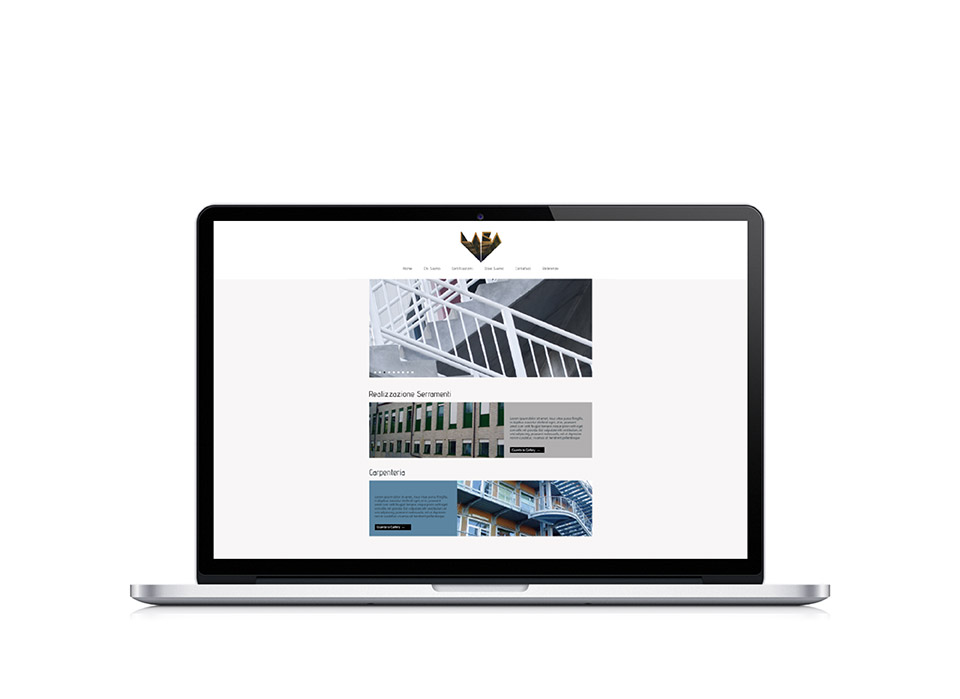 Sito web per azienda metalmeccanica