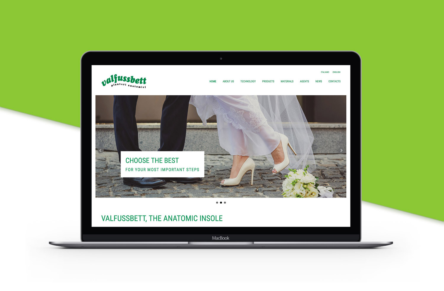 Sito Internet settore moda