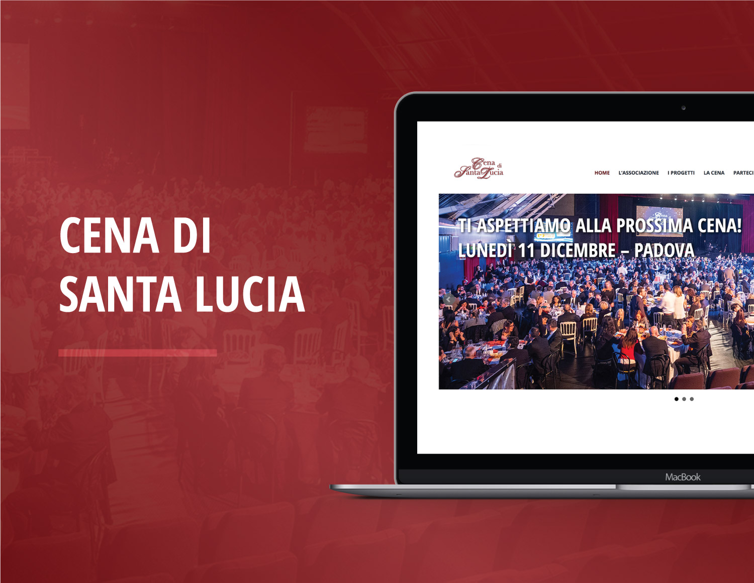 Sito internet per evento